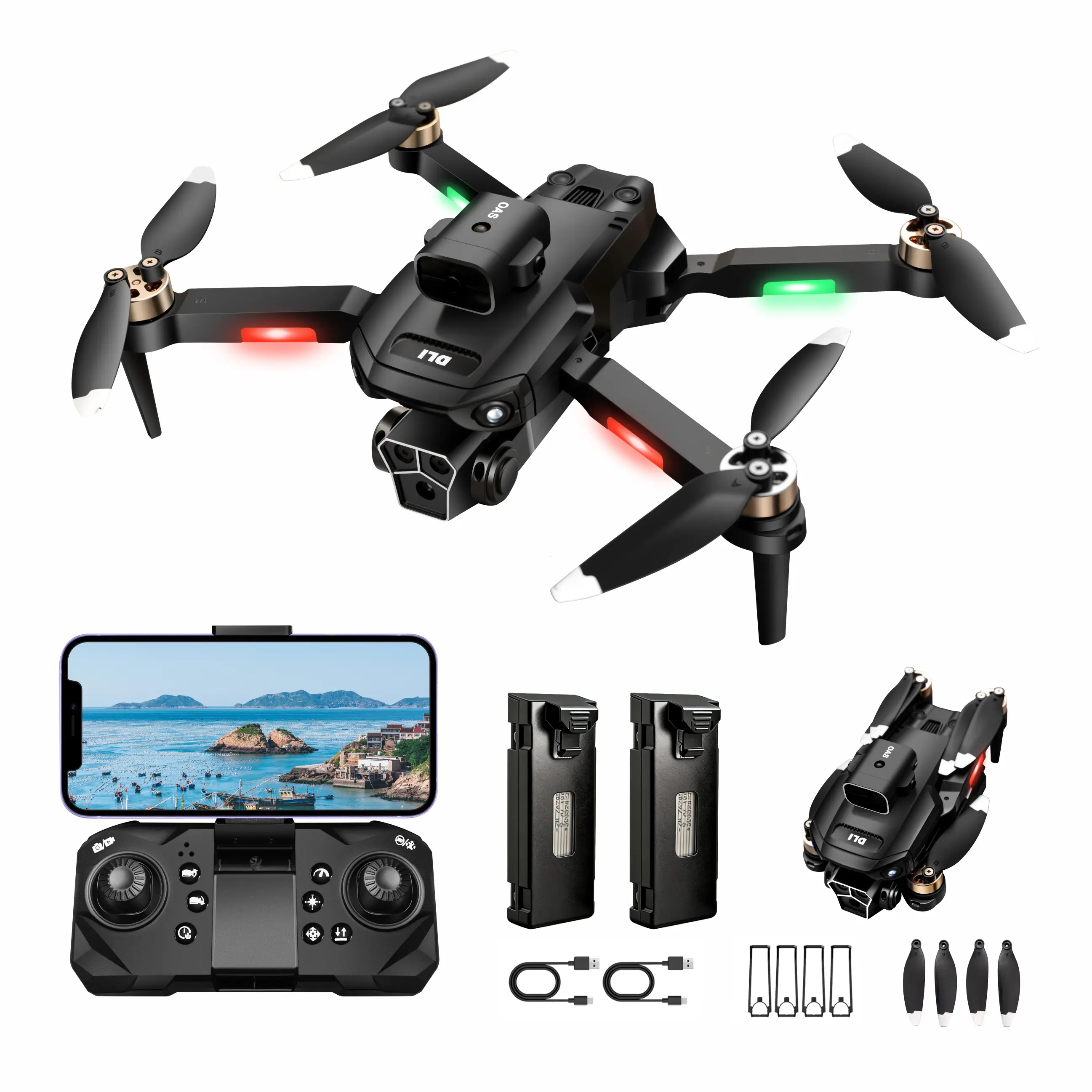 DLI Y3 MAX Drone com Câmera Dupla